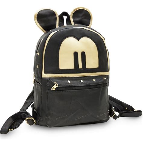 mochila de couro sintético grunge feminina comprar